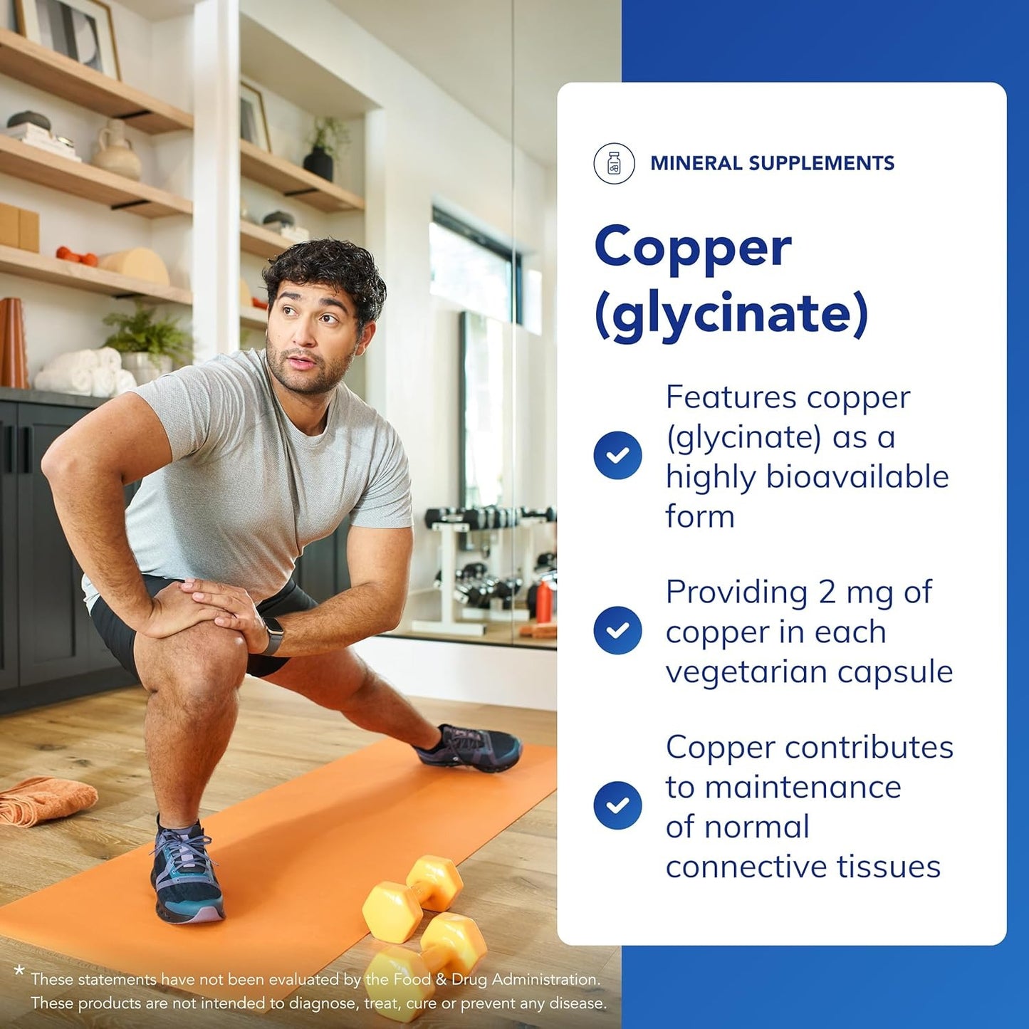 Copper (glycinate) 2 mg