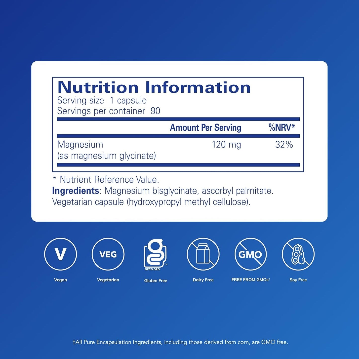Magnesium Glycinate 120mg