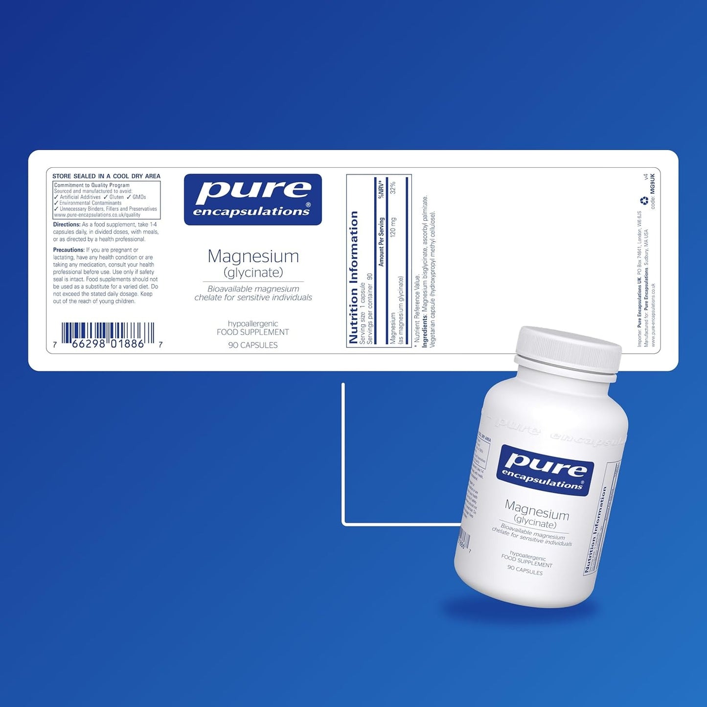 Magnesium Glycinate 120mg